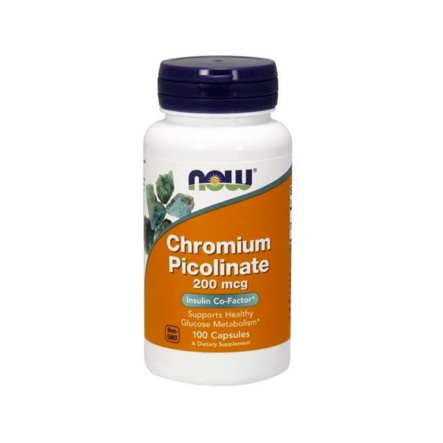 NOW Chromium Picolinate 100 kapslí