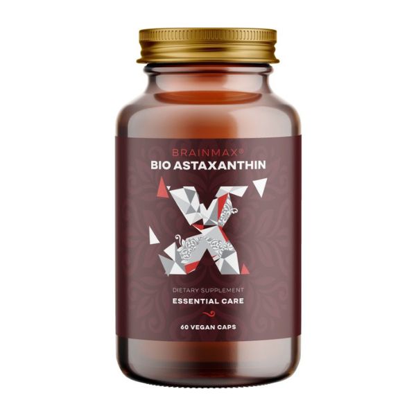 BrainMax Astaxanthin BIO, 8 mg, 60 kapslí